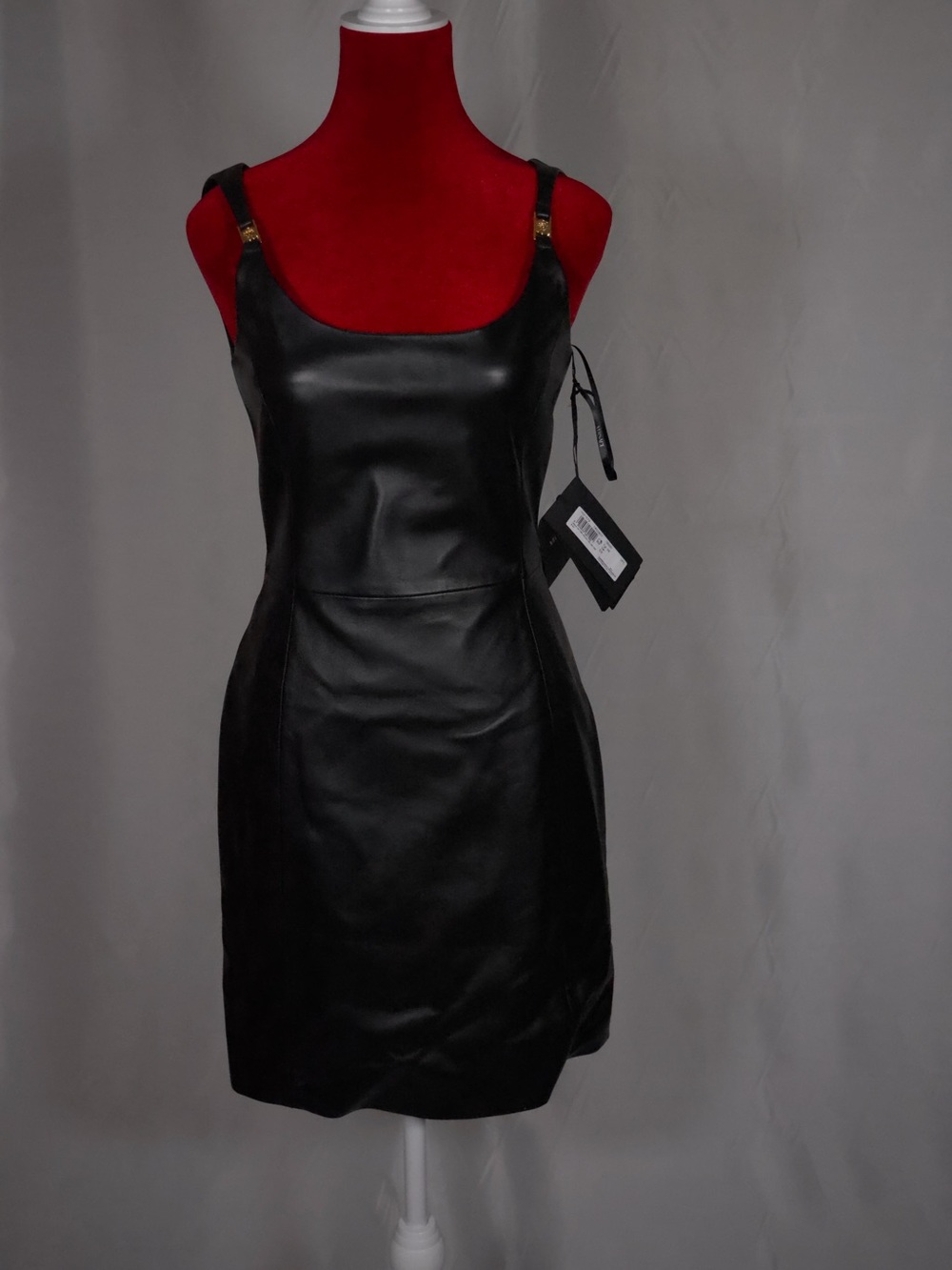 Versace leather dress